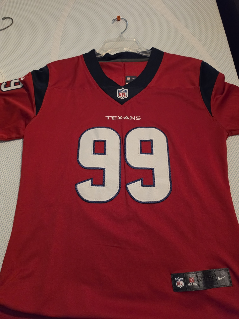 Houston Texans JJ Watt #99 Red Jersey Nike